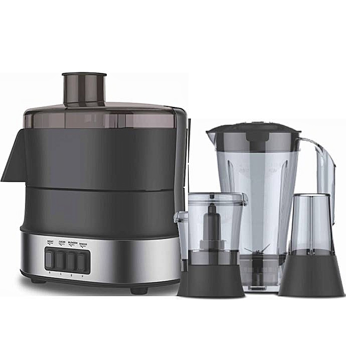 Scanfrost SFJE6400K-CB - 4-IN-1 JUICER - Black