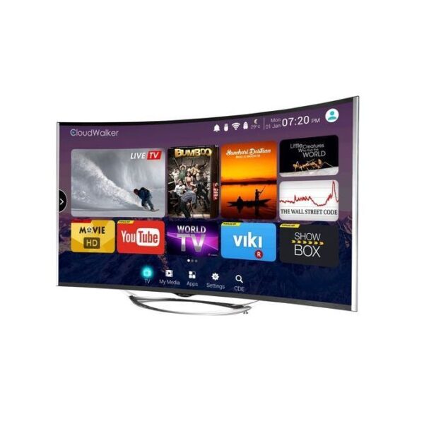 Polystar 43 Inch Curved Smart Television PV-JP43CV2100SY