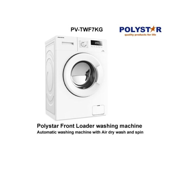 Polystar 7KG Front Loader Automatic Washing Machine PV-TWF7KG