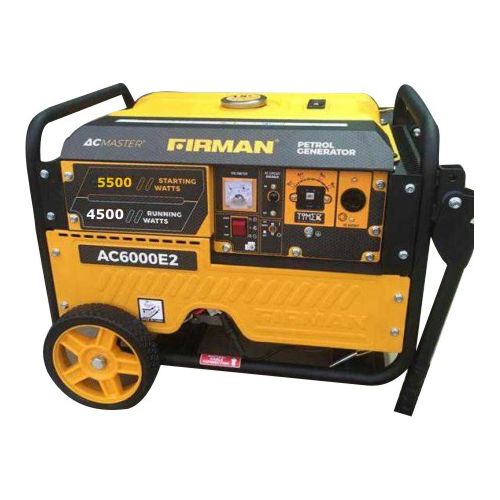 Firman 4.5Kva Key Starter Generator With Timer - AC6000E2