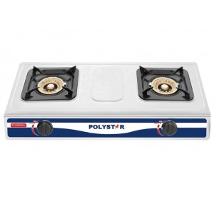 Polystar 2 Burner Table Top Gas Cooker PV-KGRGD057