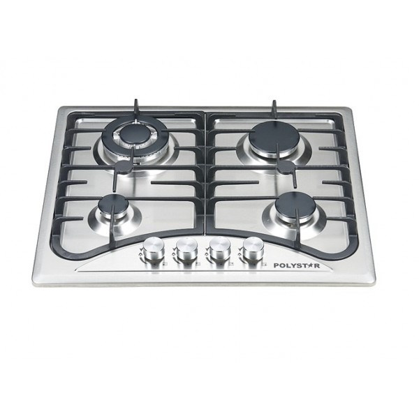 Polystar Table Top 4 Burners Gas Hob - PV-HBS4543