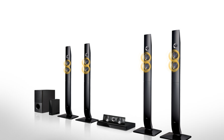 LG Home Theatre System - AUD 756 TW