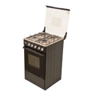 SCANFROST 4 GAS BURNER GAS OVEN 50X55 CM GREY FINISHED - SFC5402B