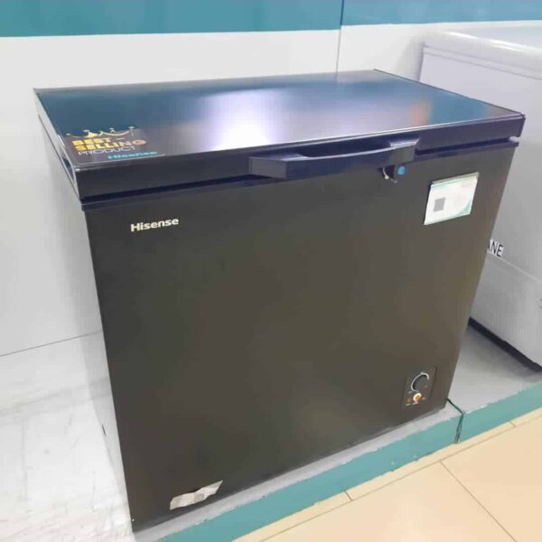 Hisense Chest Freezer FC 250SH |189L|Black|R600|Glass Door