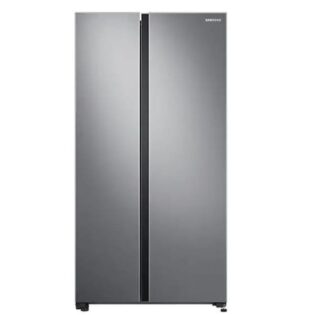 SAMSUNG SIDE BY SIDE REFRIGERATOR680L  Gentle silver, Space max . All-around cooling , Digital