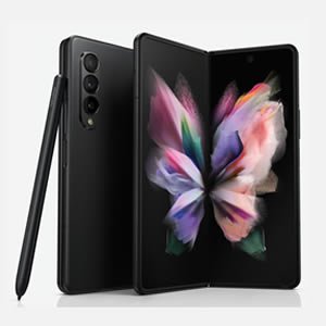 Samsung - Galaxy Z Fold 3 12GB, 256GB - BLACK