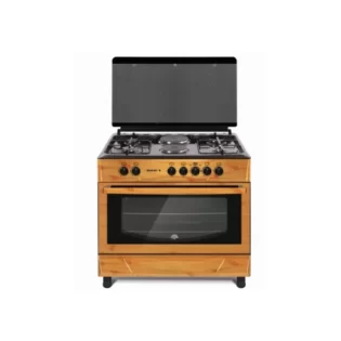 MAXI Gas Cooker 60*90 (4 + 2 ) WOOD