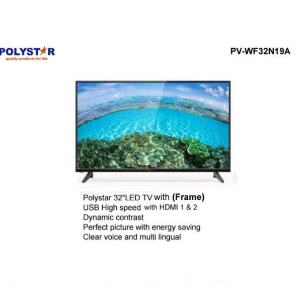 POLYSTAR 32″ LED TV | PV-WF32N19A