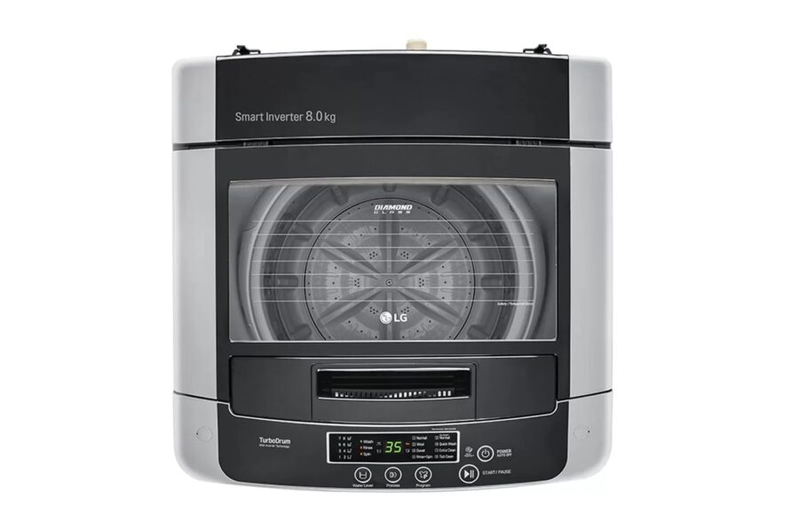 LG 8kg Top  Load Smart Inverter Washing Machine T8585 NDKVH - Image 3