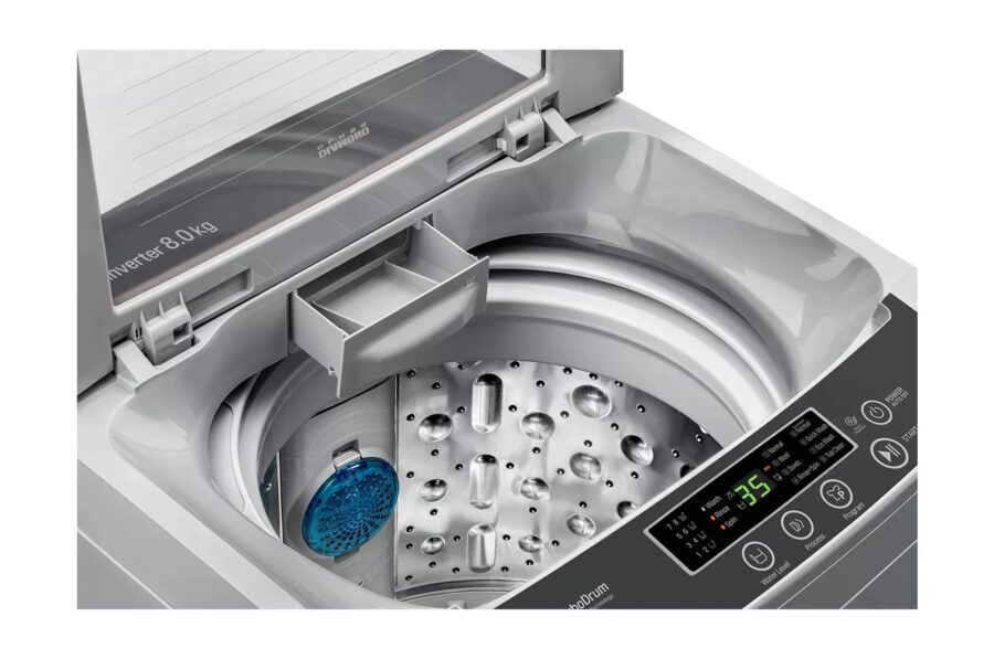 LG 8kg Top  Load Smart Inverter Washing Machine T8585 NDKVH - Image 6