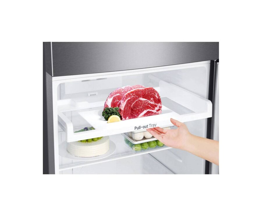 LG Refrigerator GN-B422SQCL 427L Dark Silver Top Freezer with Inverter Compressor & Multi Air Flow - Image 4
