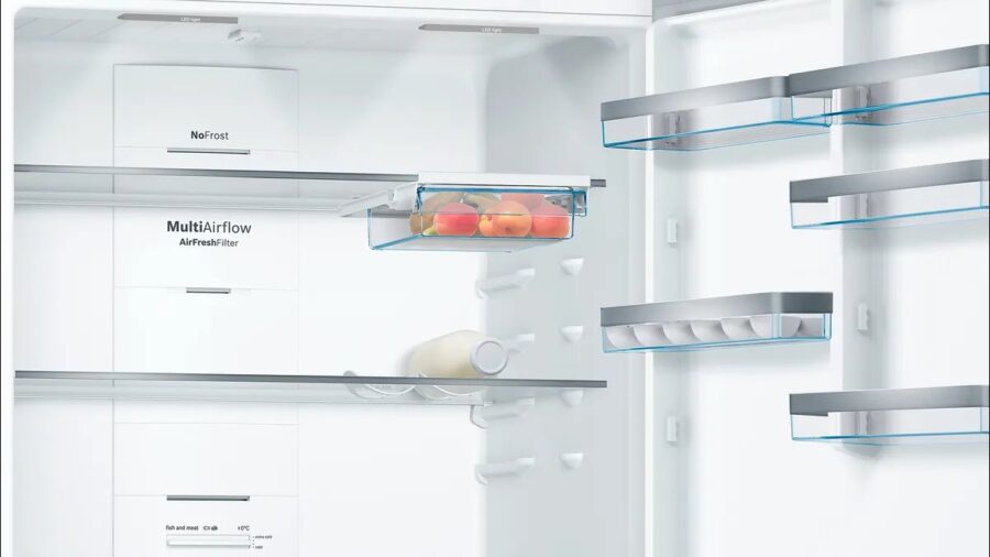 BOSCH free-standing fridge-freezer with freezer at bottom 186 x 86 cm Stainless steel (with anti-fingerprint) (682L) KGN86AI2N5 - Image 5