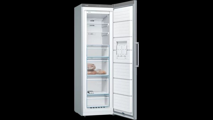 BOSCH free-standing fridge 186 x 60 cm Stainless steel look (346l) KSV36VL3PG - Image 3