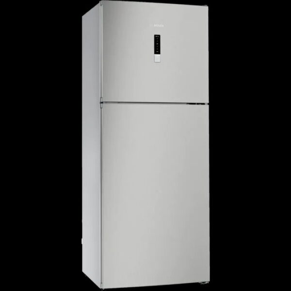 BOSCH free-standing fridge-freezer with freezer at top 178 x 70 cm Stainless steel look
KDN43VL2N5 (365l)