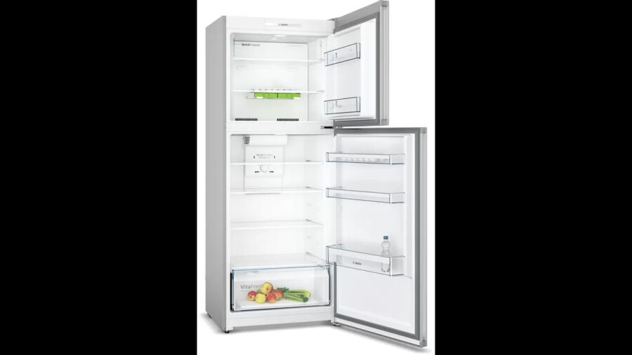 BOSCH free-standing fridge-freezer with freezer at top 178 x 70 cm Stainless steel look
KDN43VL2N5 (365l) - Image 2