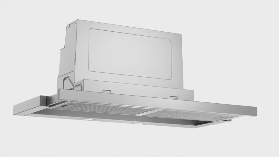 BOSCH telescopic cooker hood 90 cm Silver metallic DFS097A50B - Image 2
