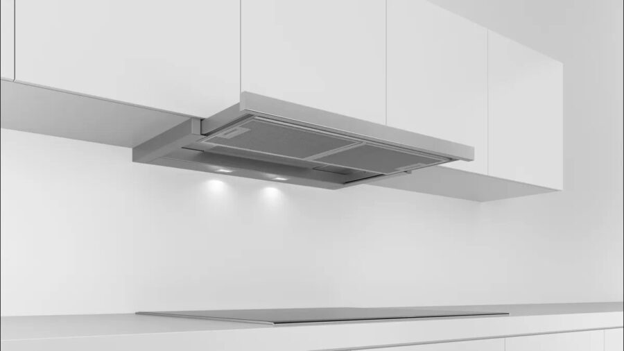 BOSCH telescopic cooker hood 90 cm Silver metallic DFS097A50B - Image 3