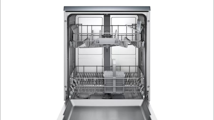 BOSCH free-standing dishwasher 60 cm silver inox SMS50D08GC - Image 2