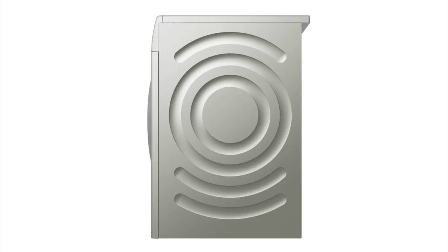 BOSCH washing machine, frontloader fullsize 9 kg 1400 rpm, silver inox WGA144XVKE - Image 3