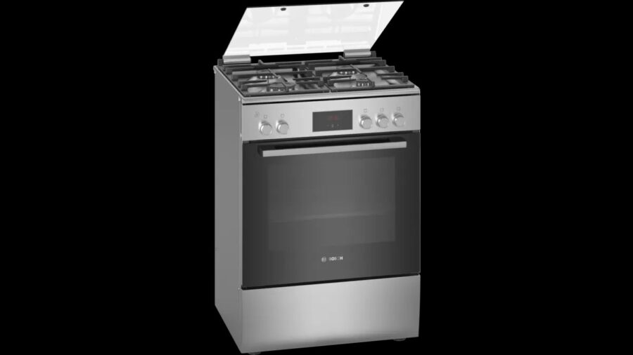 BOSCH Freestanding gas cooker Stainless steel HGB320E50M - Image 5