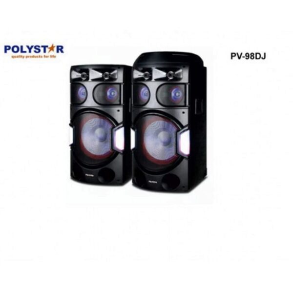 Polystar 80000w Xbass Dvd Home Theatre With Bluetooth | Pv-98dj
