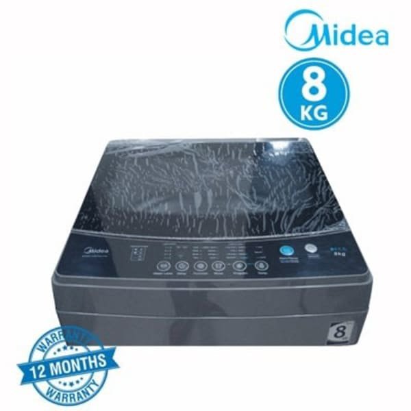 Midea 8kg Fully Automatic Top Loader Washing Machine - Wash & Spin - MAE80 - Image 3