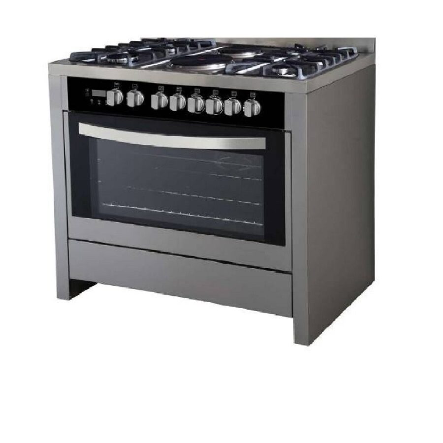 Scanfrost SFC9500SS 90X60 CMS, 5 Gas Burners, Gas Grill & Oven