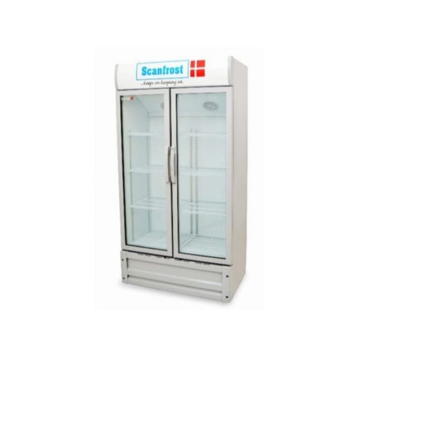 SCANFROST SFUC600 – 600Ltrs, Double Door Bottle Cooler