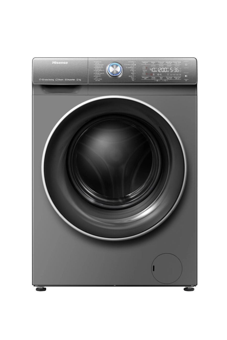 Hisense Front Load Washing Machine 12KG washer /8KG Dryer WM1214T-WDQR