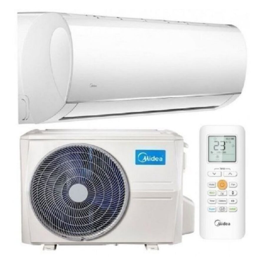 MIDEA 1.5HP SPLIT A.C LOW VOLTAGE MSAFB-12CR LV