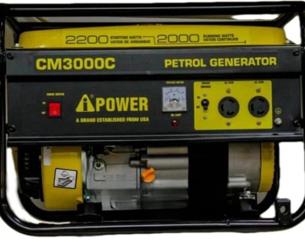 IPower 2Kva 100% Copper Manual Start Generator | CM3000C