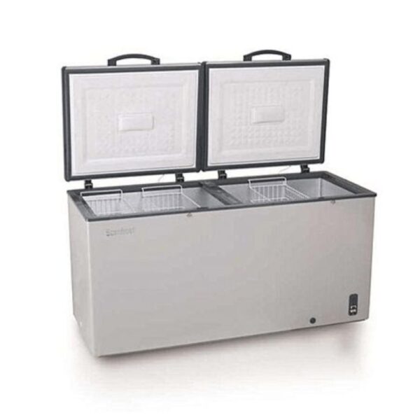 Scanfrost 400Ltr Inverter Chest Freezer With Digital Thermostat Controller Display | SFL400INV
