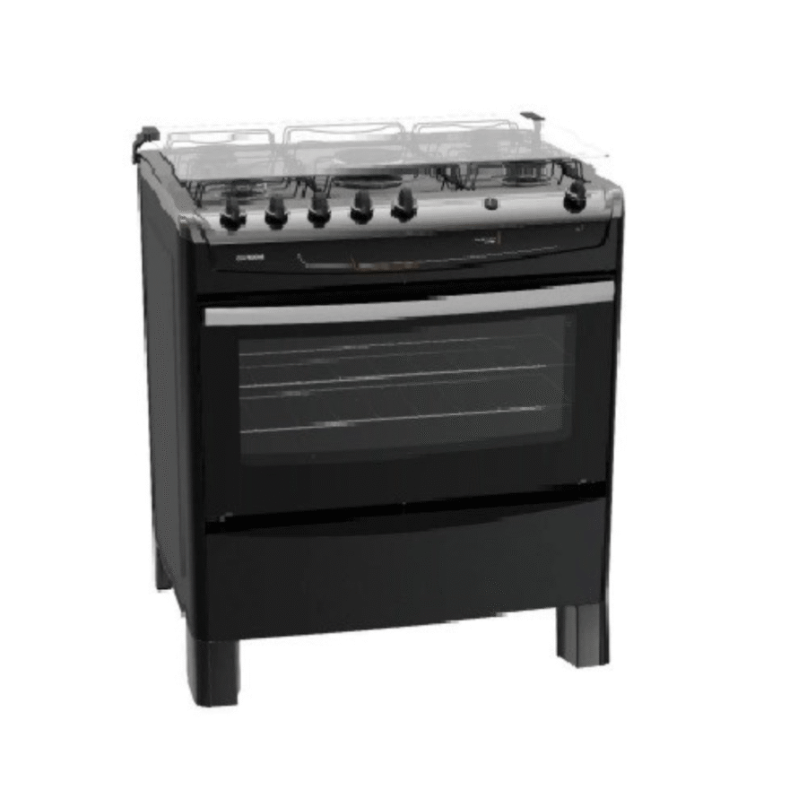 Scanfrost Fast cook 5 Burner Gas cooker Silver | CK7500S