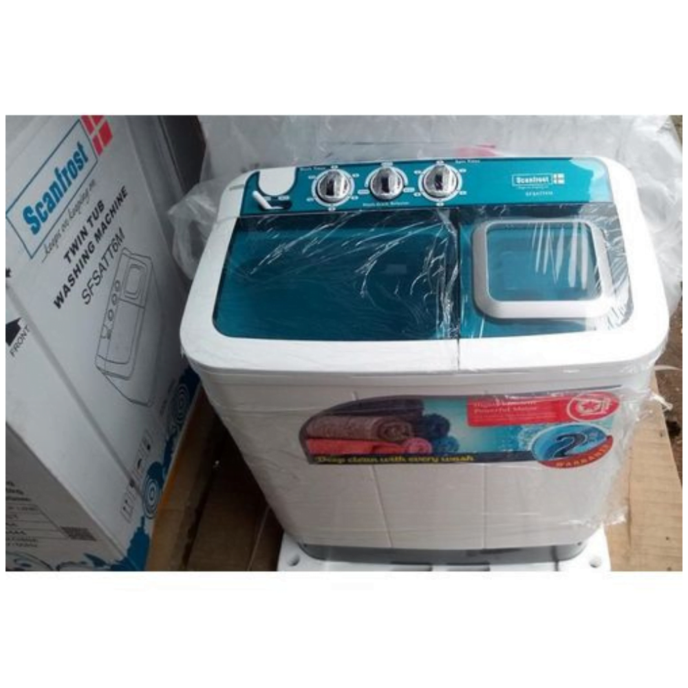 Scanfrost 6KG Twin Tub Semi Automatic Washing Machine SFWM6FE Mall For Needs