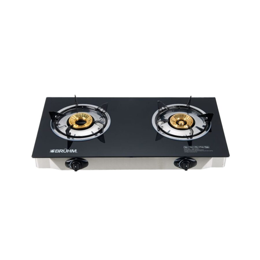 BRUHM BGC-BT2G 2 BURNERS GLASS TOP