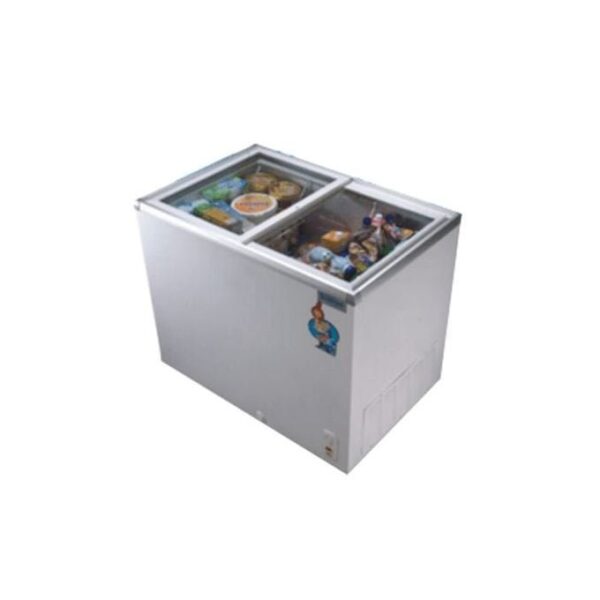 SF350XG - 350Ltrs Glass Top Display Freezer