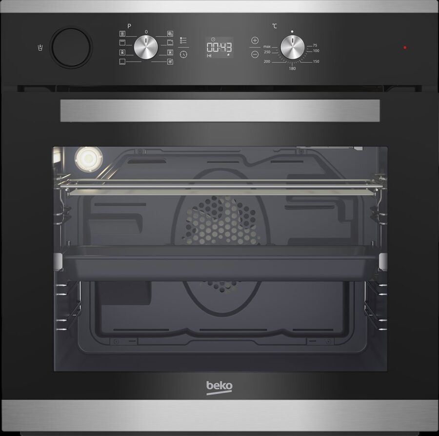 Built in oven ,60 cm,beko surf technology, removable inner glass, led display