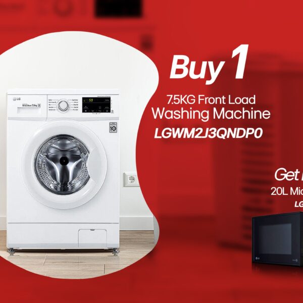 LG FH2J3QDNP0 7.5KG Front Load Washing Machine