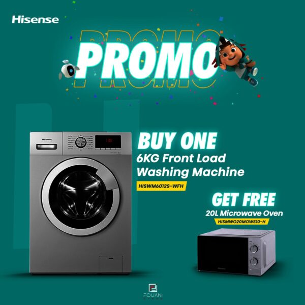 Hisense WM6012S 6KG Front Load Washing Machine