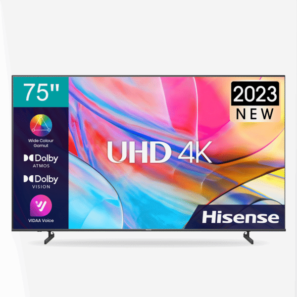 Hisense 75 Inch A7K Series UHD 4K TV