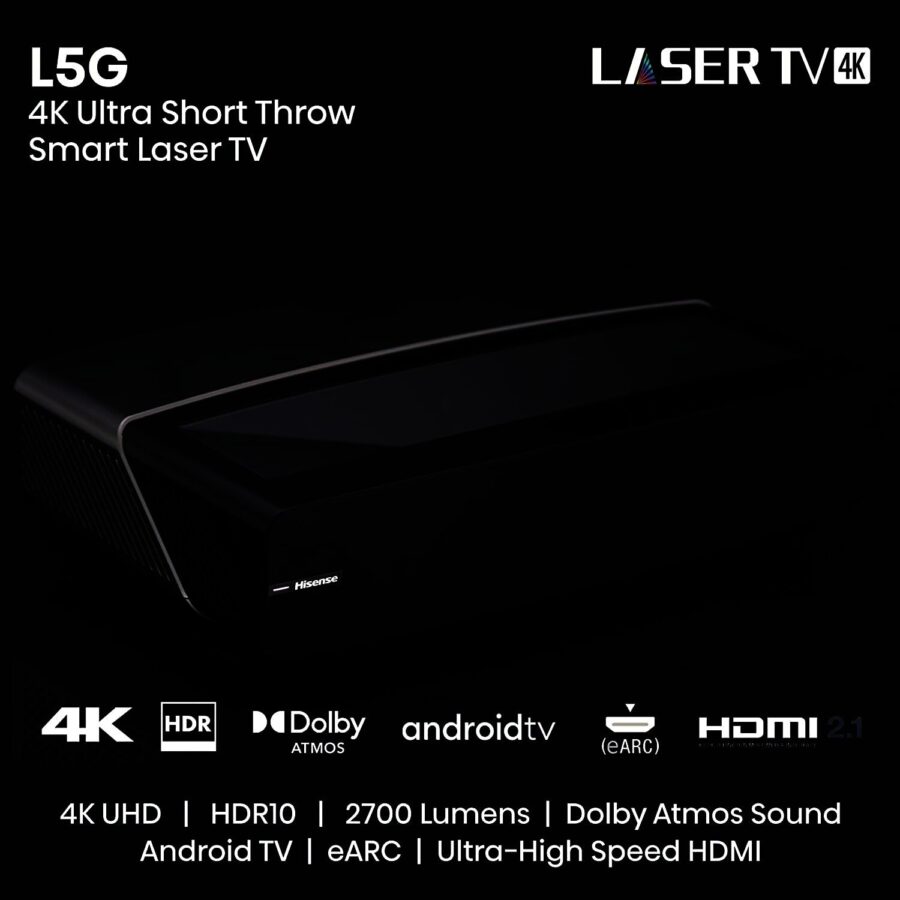 Hisense 100 Inch L5 Series Laser 4K HDR Smart TV - Image 2