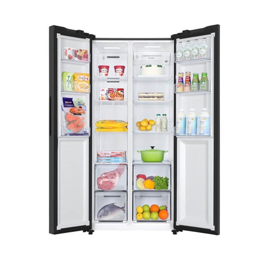 Haier Thermocool 520L Side-by-Side Refrigerator HRF-520IBS - Image 3