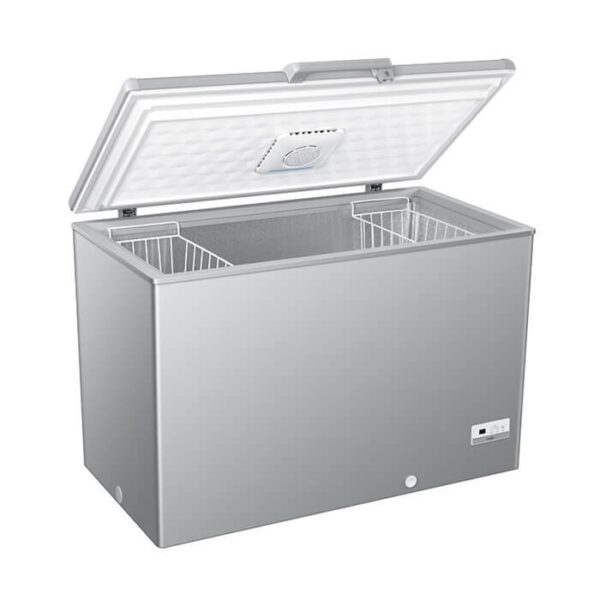 HAIER THERMOCOOL 379L CHEST FREEZER  LRG HTF-379TS R6 SLV