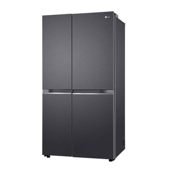LG SxS Refrigerator 674L (GC-B257KQJW) Matte Black Finish