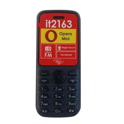 itel It2163,1.77 Screen,Opera Mini, BrightTorch,1000mAh Deep Blue