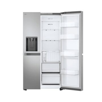 LG SxS Refrigerator 684L (GC-L257KLKW) with UVnano® Water and Ice Dispenser