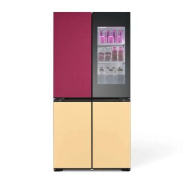LG Cross Door Refrigerator 671L InstaView, MoodUP®, Objet Collection